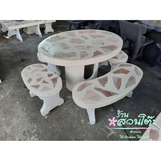 ร้านสวนโต๊ะหินอ่อน นนทบุรี - ขายโต๊ะหินขัดราคาถูก