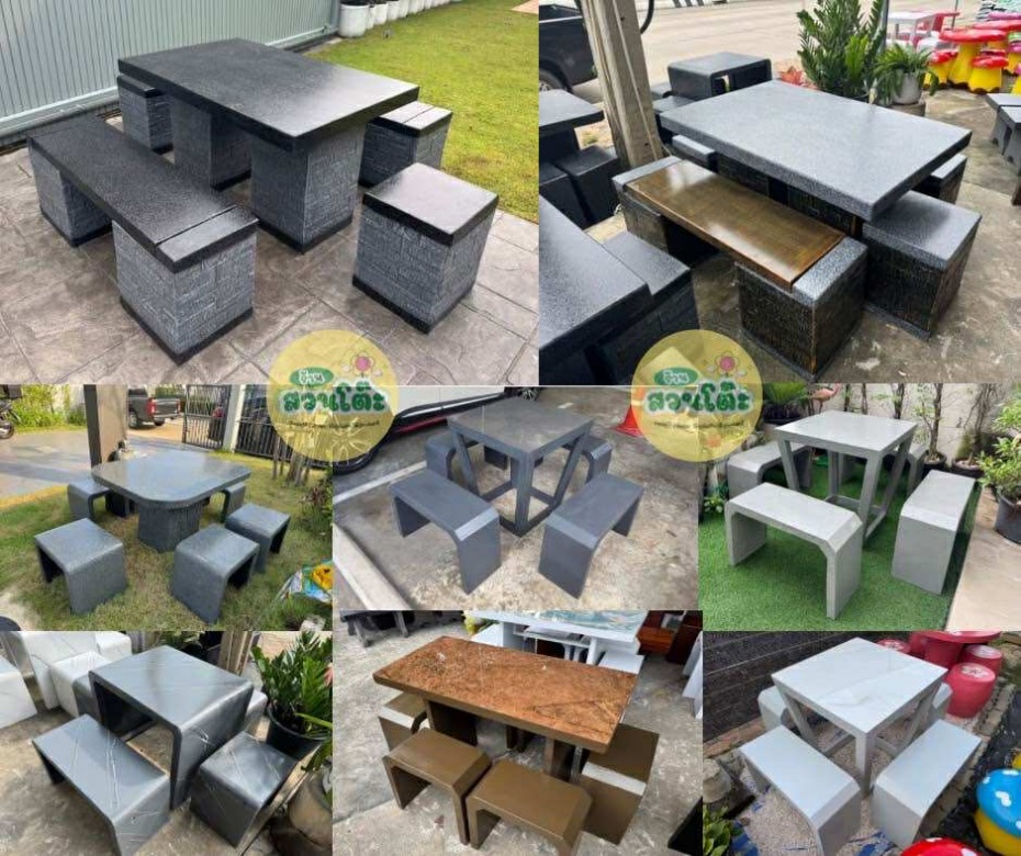 โต๊ะหินลายไม้ นนทบุรี โต๊ะหินลายไม้ นนทบุรี